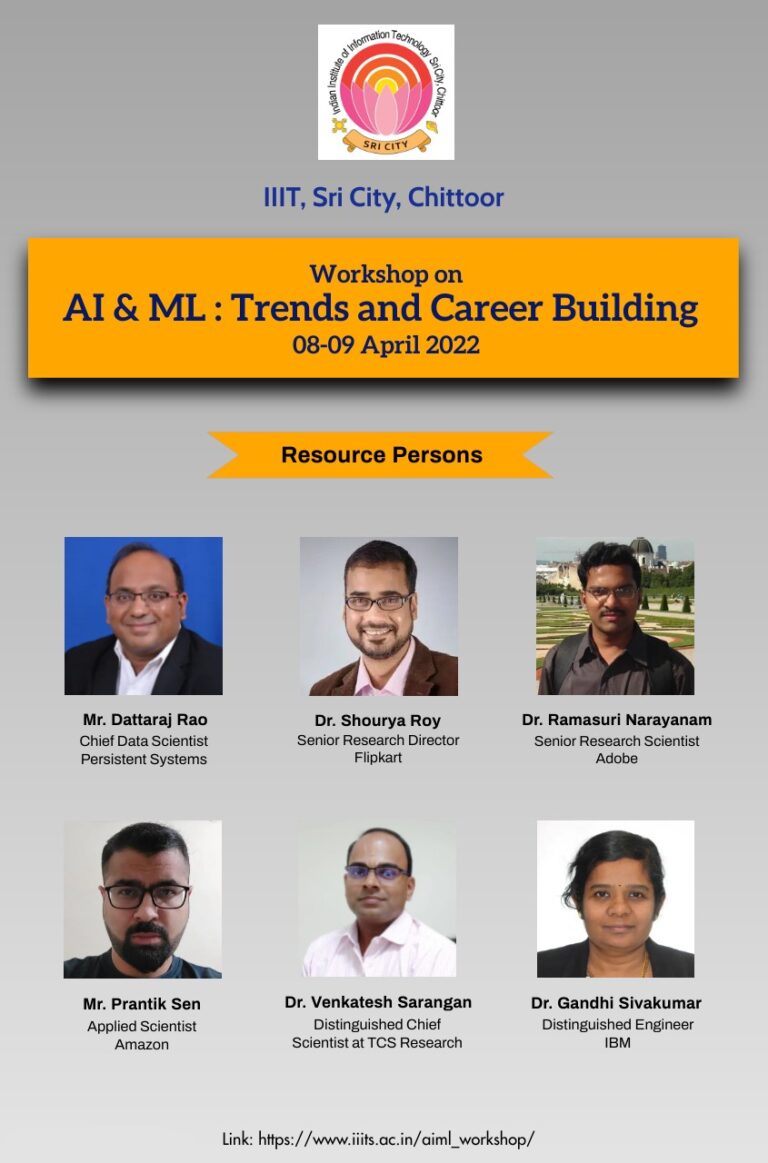 AI & ML Indian Institute of Information Technology
